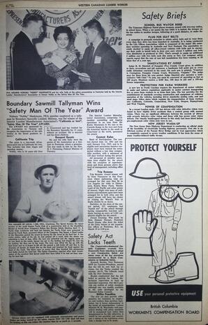   The Western Canadian Lumber Worker, Vol. XXIX, No. 9, 1st Issue May 1962   , page 5