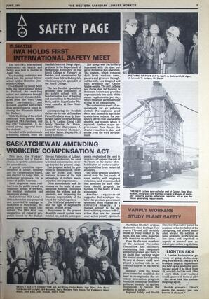   The Western Canadian Lumber Worker, Vol. XLVI No. 5, Jun. 1978   , page 5