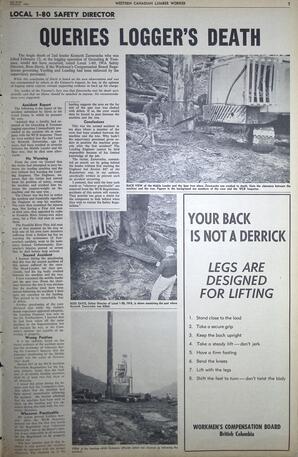   The Western Canadian Lumber Worker, Vol. XXIX, No. 4, 2nd Issue Feb. 1962   , page 5