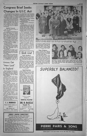   The Western Canadian Lumber Worker, Vol. XXVIII, No. 24, 2nd Issue Dec. 1961   , page 6