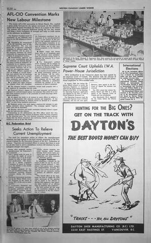   The Western Canadian Lumber Worker, Vol. XXVIII, No. 24, 2nd Issue Dec. 1961   , page 3