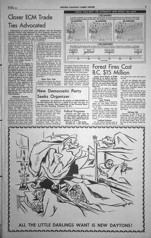   The Western Canadian Lumber Worker, Vol. XXVIII, No. 23, 1st Issue Dec. 1961   , page 3