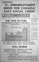 The Western Canadian Lumber Worker, Vol. XXVIII, No. 22, 2nd Issue Nov. 1961