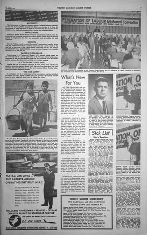   The Western Canadian Lumber Worker, Vol. XXVIII, No. 21, 1st Issue Nov. 1961   , page 7