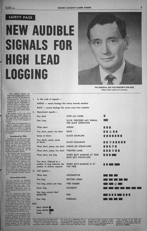   The Western Canadian Lumber Worker, Vol. XXVIII, No. 18, 2nd Issue Sep. 1961   , page 5