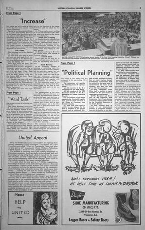   The Western Canadian Lumber Worker, Vol. XXVIII, No. 16, 2nd Issue Aug. 1961   , page 3