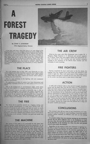   The Western Canadian Lumber Worker, Vol. XXVIII, No. 15, 1st Issue Aug. 1961   , page 5