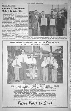   The Western Canadian Lumber Worker, Vol. XXVIII, No. 9, 1st Issue May 1961   , page 6