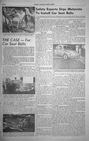   The Western Canadian Lumber Worker, Vol. XXVIII, No. 9, 1st Issue May 1961   , page 5
