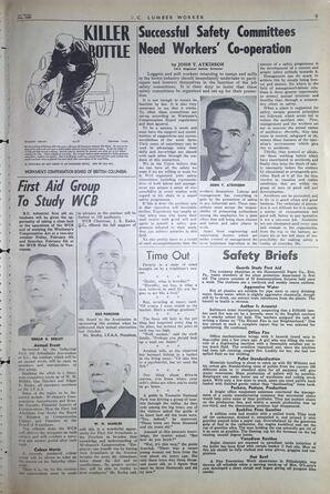   The B.C. Lumber Worker, Vol. XXVII, No. 1, 1st Issue Jan. 1960   , page 5