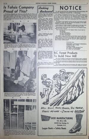   The Western Canadian Lumber Worker, Vol. XXVIII, No. 2, 2nd Issue Jan. 1961   , page 3