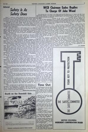   The Western Canadian Lumber Worker, Vol. XXVII, No. 22, 2nd Issue Nov. 1960   , page 5
