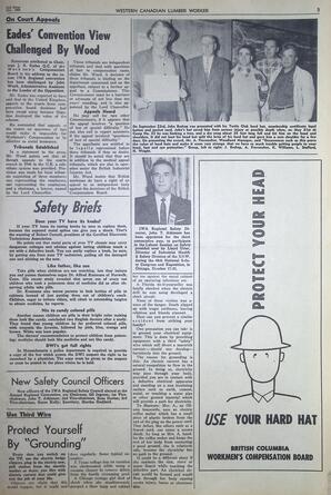   The Western Canadian Lumber Worker, Vol. XXVII, No. 20, 2nd Issue Oct. 1960   , page 5