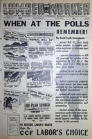 The Western Canadian Lumber Worker, Vol. XXVII, No. 16, 2nd Issue Aug. 1960