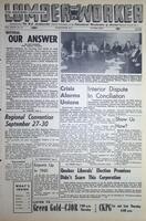 The Western Canadian Lumber Worker, Vol. XXVII, No. 13, 1st Issue Jul. 1960