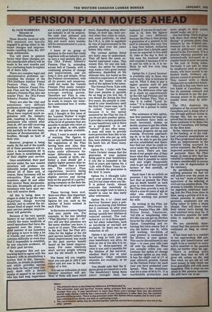   The Western Canadian Lumber Worker, Vol. XLVI No. 1, Jan. 1978   , page 6
