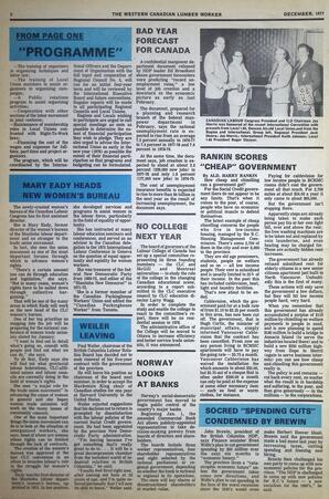  The Western Canadian Lumber Worker, Vol. XLV No. 6, Dec. 1977   , page 2