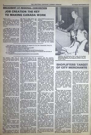   The Western Canadian Lumber Worker, Vol. XLV No. 5, Oct.-Nov. 1977   , page 6