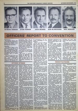   The Western Canadian Lumber Worker, Vol. XLIV No. 5, Oct.-Nov. 1976   , page 12