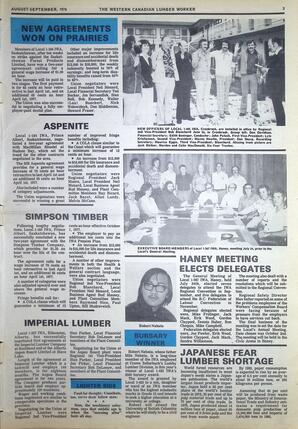  The Western Canadian Lumber Worker, Vol. XLIV No. 4, Aug.-Sep. 1976   , page 3