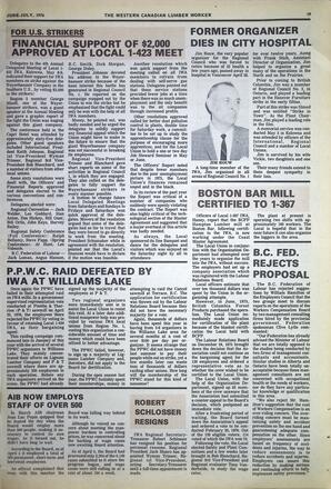   The Western Canadian Lumber Worker, Vol. XLIV No. 3, Jun.-Jul. 1976   , page 19