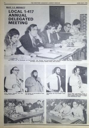   The Western Canadian Lumber Worker, Vol. XLIV No. 3, Jun.-Jul. 1976   , page 14