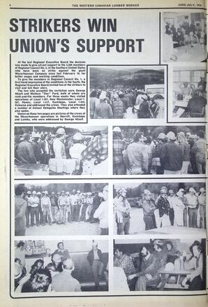   The Western Canadian Lumber Worker, Vol. XLIV No. 3, Jun.-Jul. 1976   , page 4