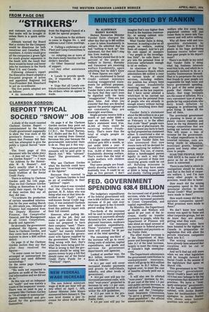   The Western Canadian Lumber Worker, Vol. XLIV No. 2, Apr.-May 1976   , page 2