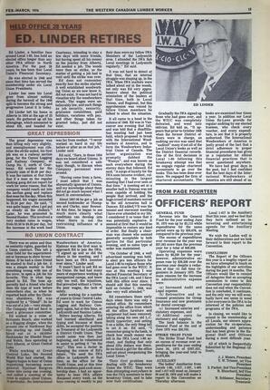   The Western Canadian Lumber Worker, Vol. XLIV No. 1, Feb.-Mar. 1976   , page 15