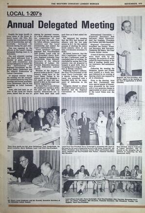   The Western Canadian Lumber Worker, Vol. XLIII No. 4, Nov. 1975   , page 10