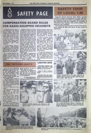   The Western Canadian Lumber Worker, Vol. XLIII No. 4, Nov. 1975   , page 5