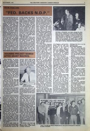   The Western Canadian Lumber Worker, Vol. XLIII No. 4, Nov. 1975   , page 3