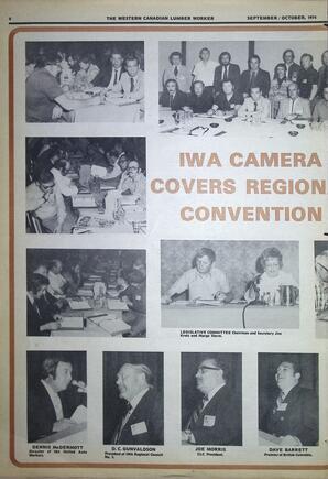   The Western Canadian Lumber Worker, Vol. XLII No. 7, Sep.-Oct. 1974   , page 8