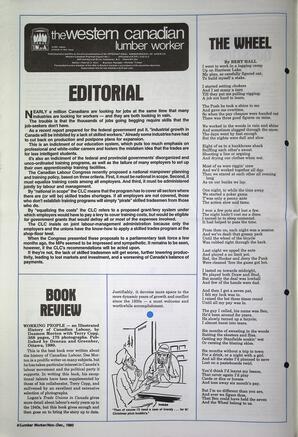   The Western Canadian Lumber Worker, Vol. XLVIII No. 10, Nov.-Dec 1980   , page 4
