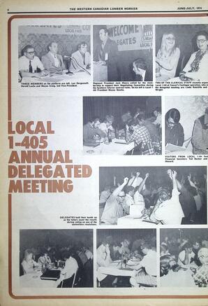   The Western Canadian Lumber Worker, Vol. XLII No. 5, Jun.-Jul. 1974   , page 6