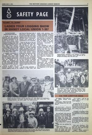   The Western Canadian Lumber Worker, Vol. XLII No. 5, Jun.-Jul. 1974   , page 5