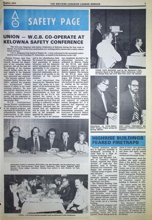   The Western Canadian Lumber Worker, Vol. XLII No. 2, Mar. 1974   , page 5