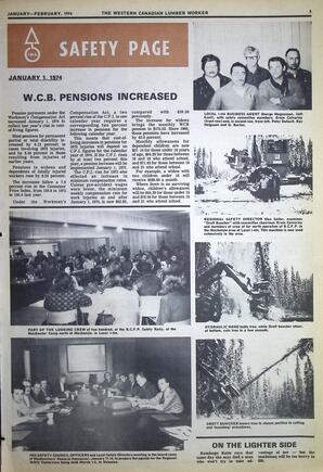   The Western Canadian Lumber Worker Vol. XLII No. 1, Jan.-Feb. 1974   , page 5