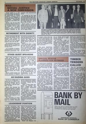   The Western Canadian Lumber Worker, Vol. XLI No. 9, Oct. 1973   , page 4