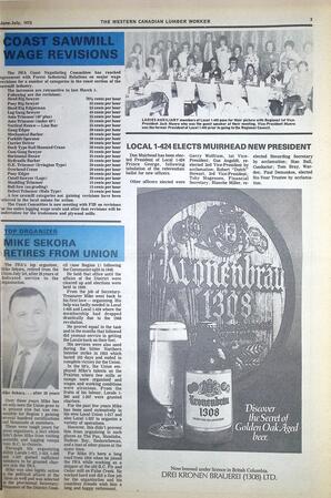   The Western Canadian Lumber Worker, Vol. XLI No. 6, Jun.-Jul. 1973   , page 3