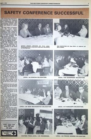   The Western Canadian Lumber Worker, Vol. XLI No. 5, May 1973   , page 3