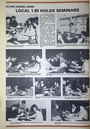   The Western Canadian Lumber Worker, Vol. XLI No. 3, Mar. 1973   , page 8