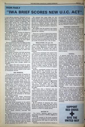   The Western Canadian Lumber Worker, Vol. XLI No. 2, Feb. 1973   , page 10