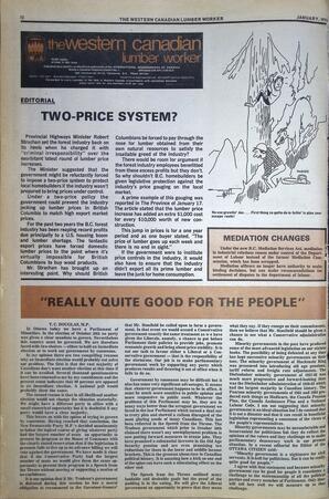   The Western Canadian Lumber Worker, Vol. XLI No. 1, Jan. 1973   , page 12