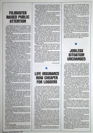   The Western Canadian Lumber Worker, Vol. XLVIII No. 8, Sep. 1980   , page 8