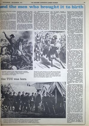   The Western Canadian Lumber Worker, Vol. XL No. 7, Nov.-Dec. 1972   , page 13