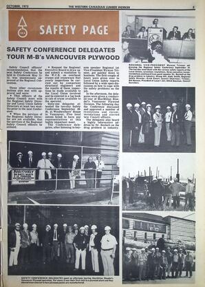   The Western Canadian Lumber Worker, Vol. XL No. 6, Oct. 1972   , page 5