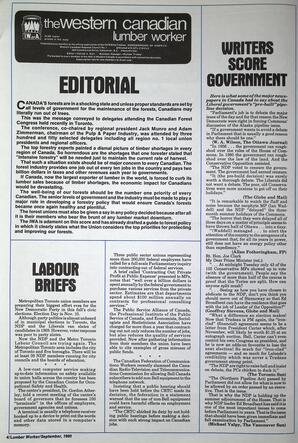   The Western Canadian Lumber Worker, Vol. XLVIII No. 8, Sep. 1980   , page 4