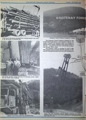   The Western Canadian Lumber Worker, Vol. XL No. 5, Aug.-Sep. 1972   , page 8