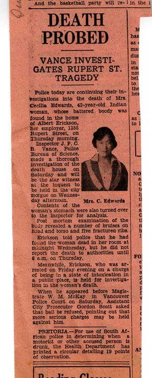 Investigations and correspondence